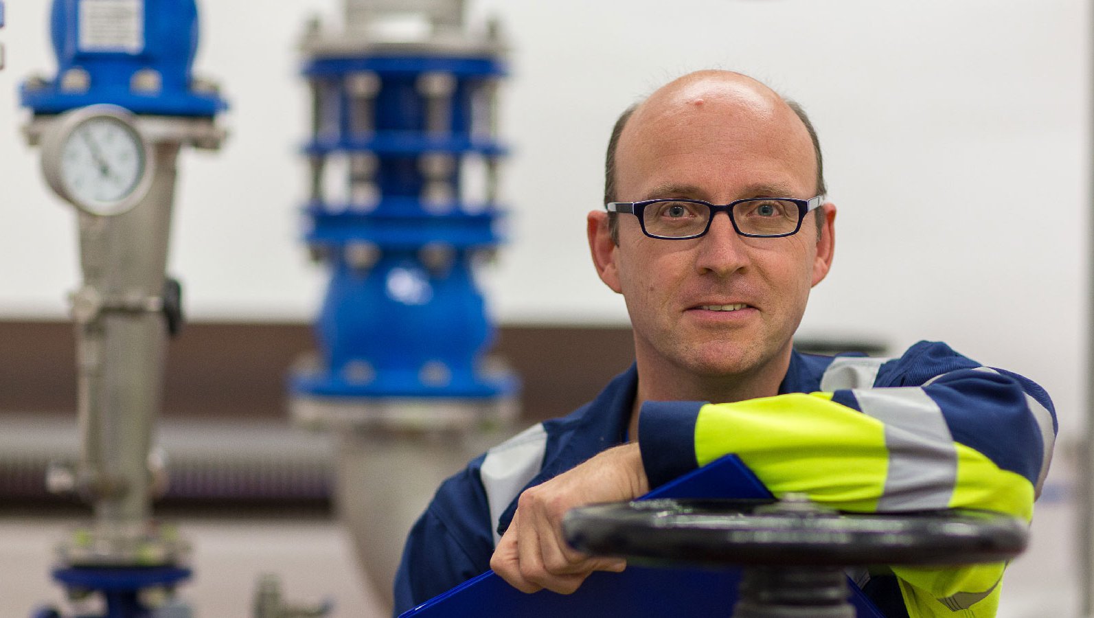 Arbeiten bei Gelsenwasser im Team blau-grün