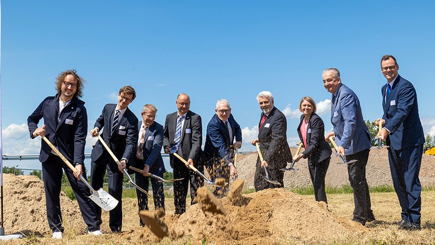 Spatenstich für Phosphorrückgewinning in Schkopau