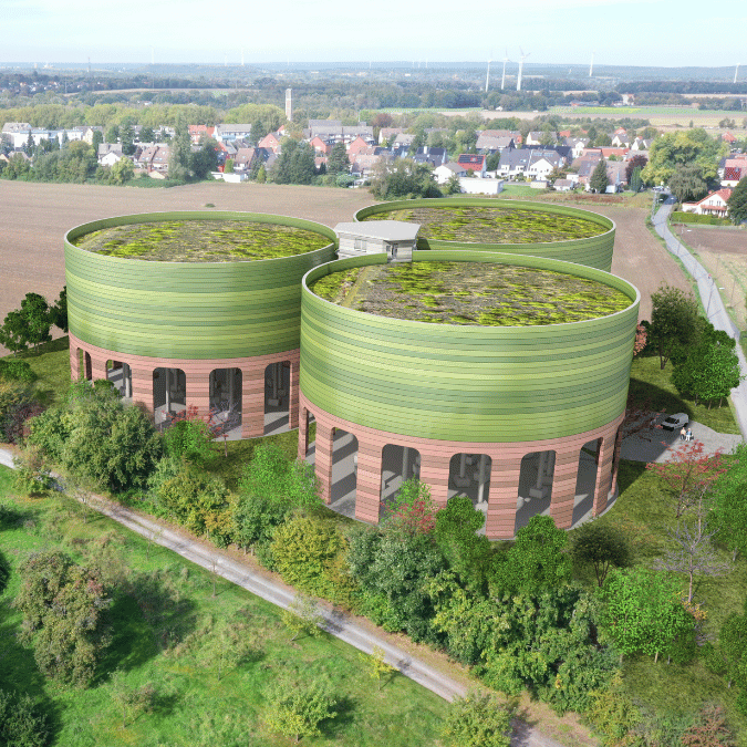 Vorschau auf die Hochbehälteranlage in Recklinghausen