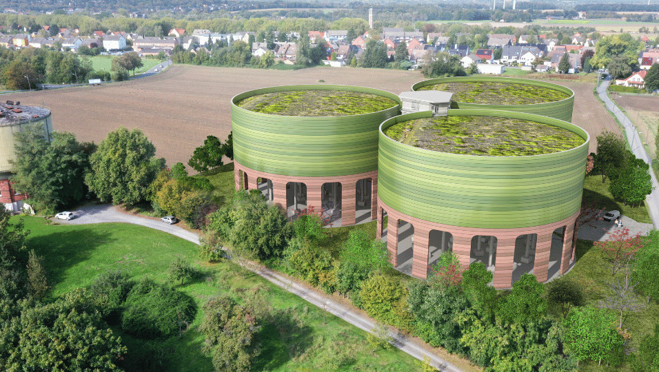 Neue Hochbehälteranlage in Recklinghausen - Grafik