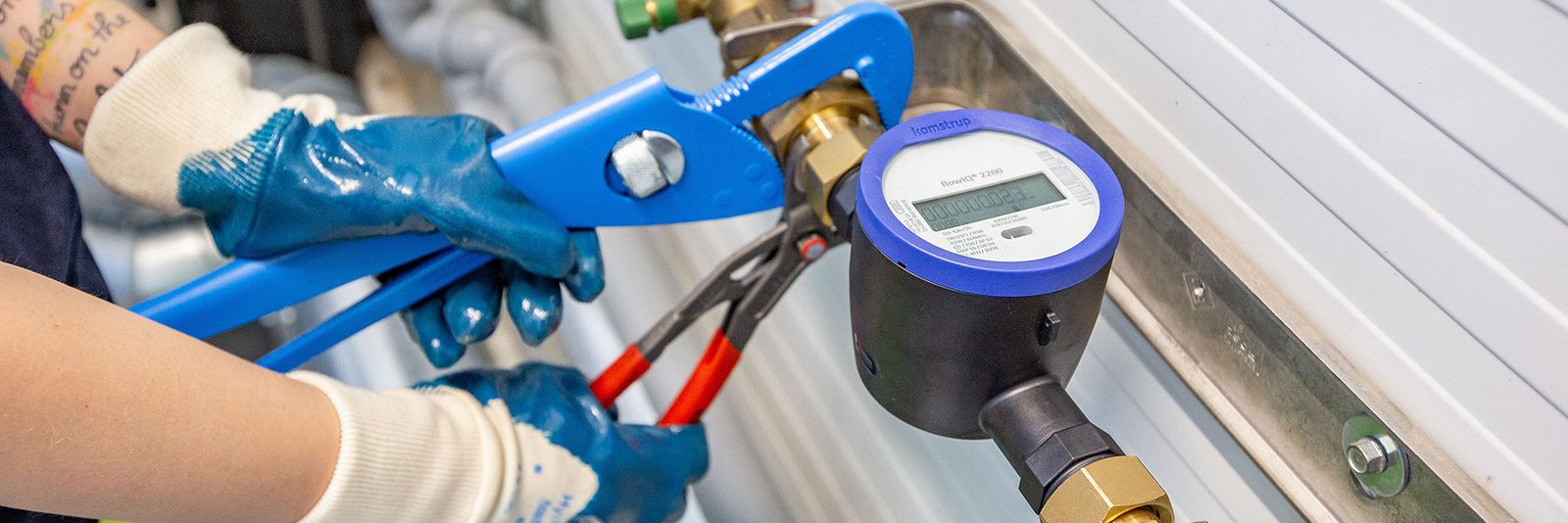 Digitaler Wasserzähler von Gelsenwasser