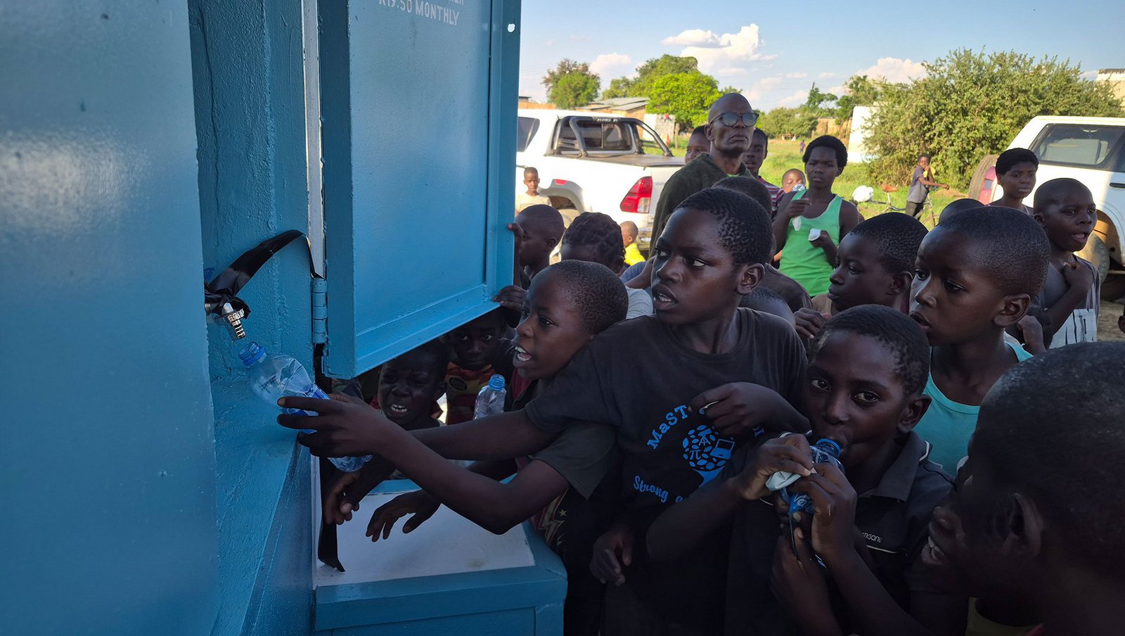 Wasserkiosk Sambia