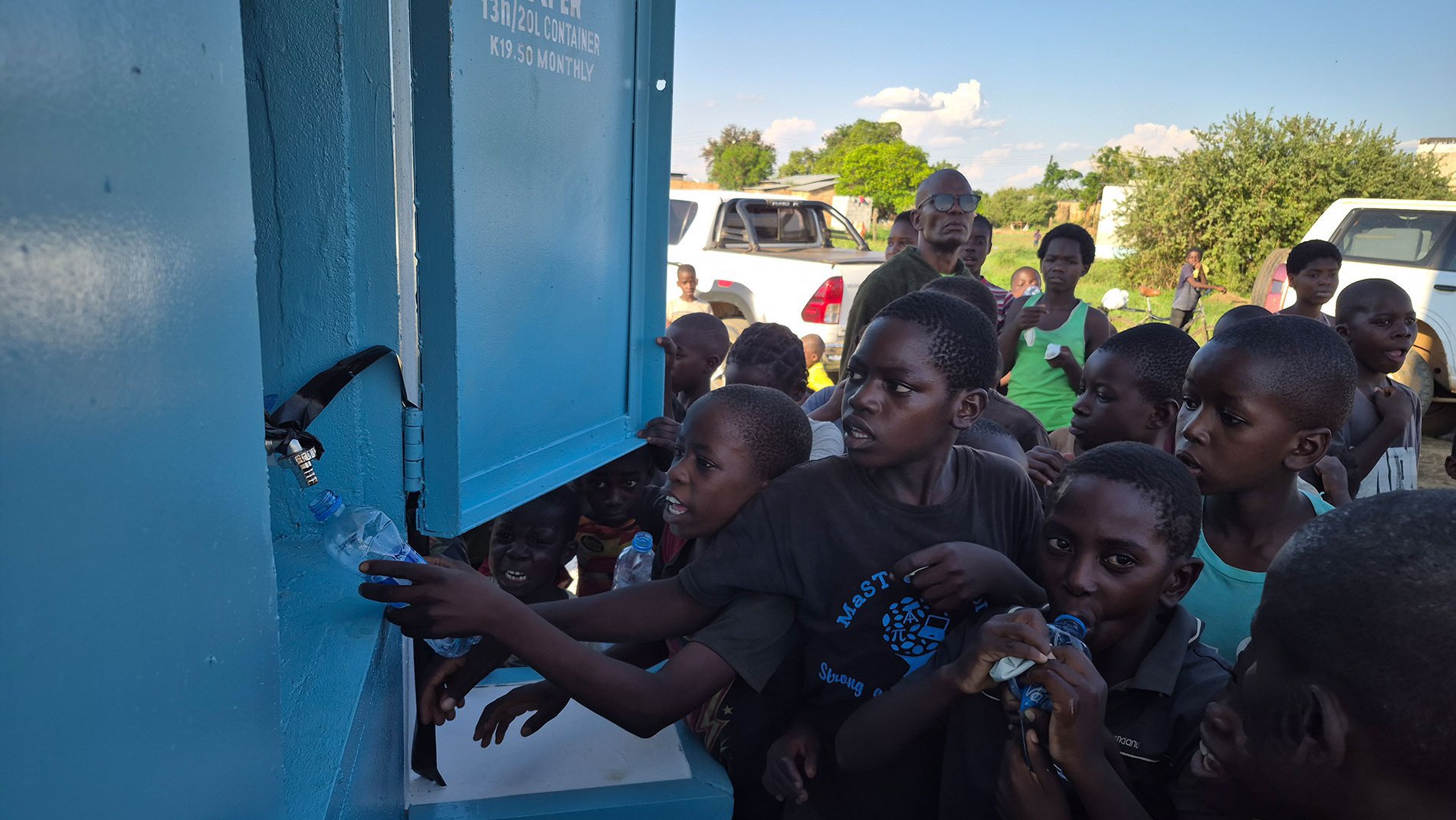 Wasserkiosk Sambia