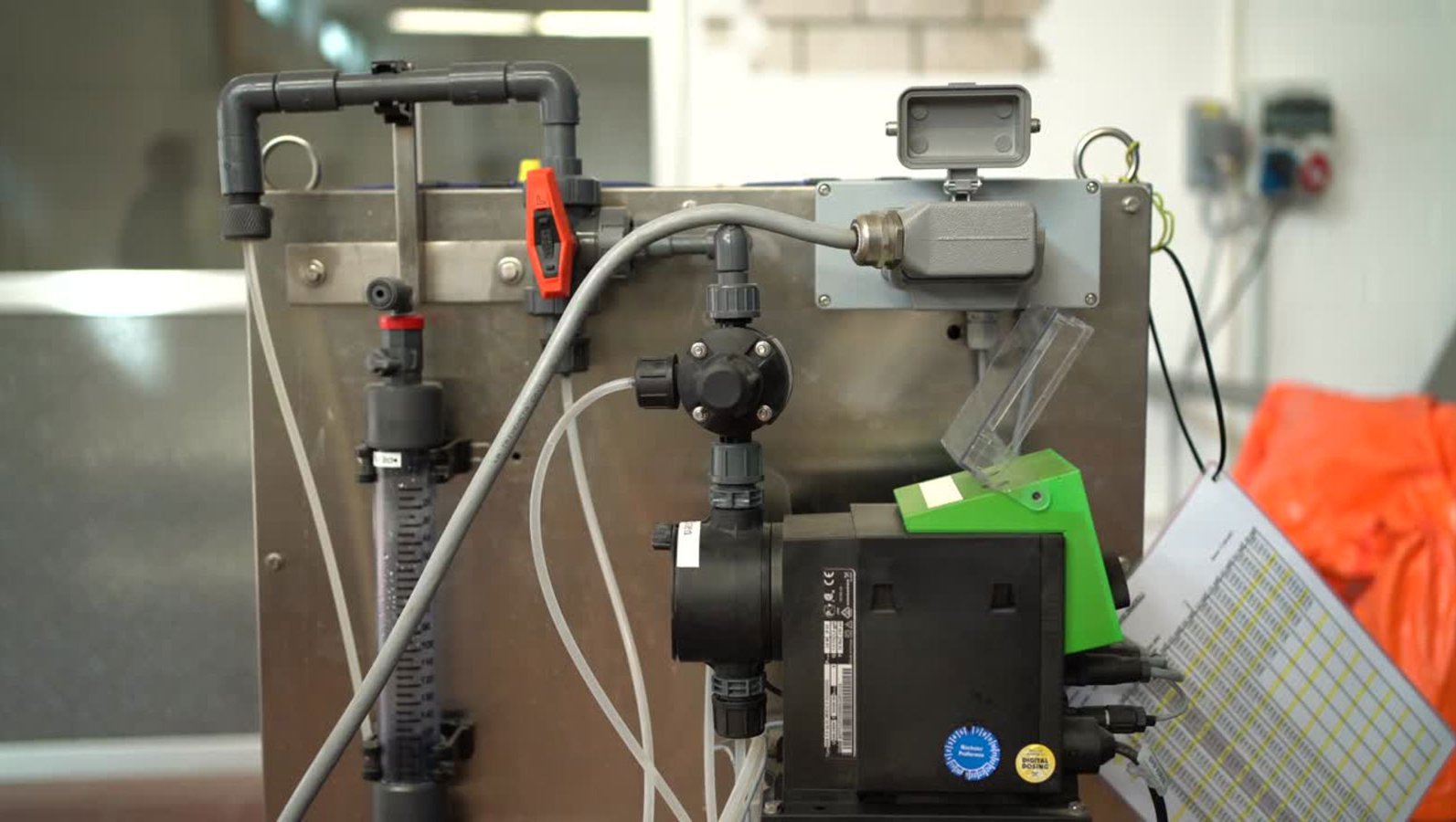 Desinfektionsanlage im Wasserweerk Haltern