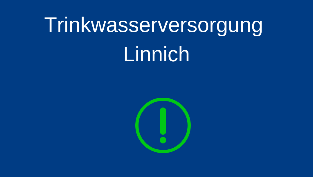 Infos zur Trinkwasserversorgung in Linnich