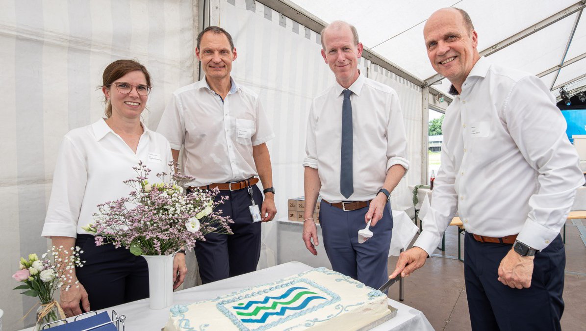 Einweihung der weitergehenden Aufbereitung im Wasserwerk Halingen