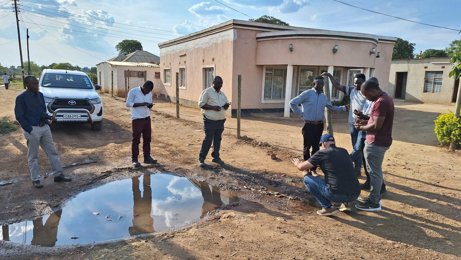 Hilfe für die Wasserversorgung in Sambia