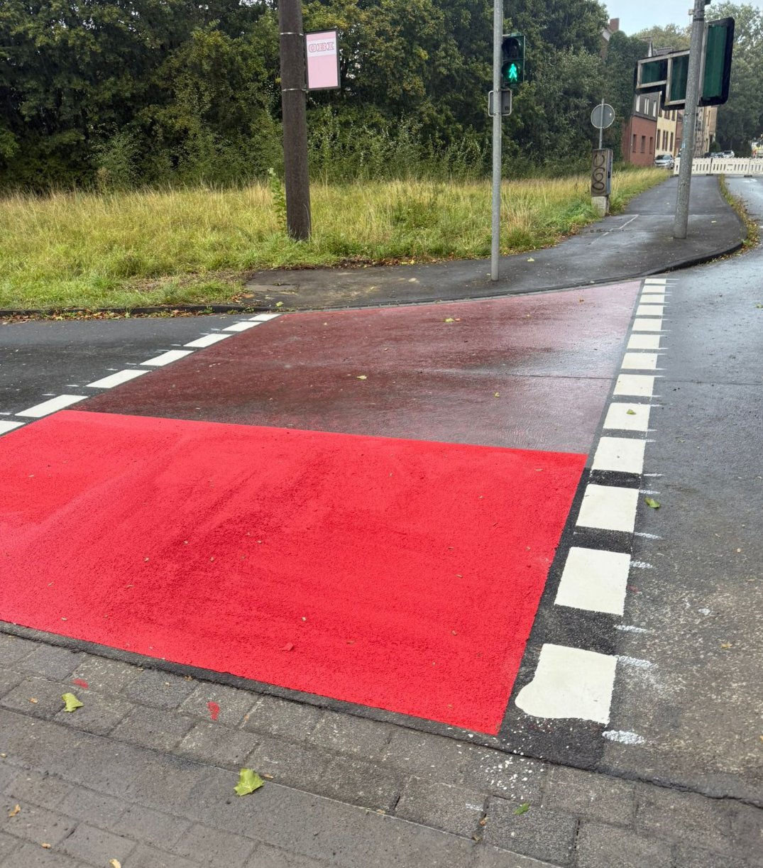 Der Schaden auf der Akkoallee in Recklinghausen wurde komplett behoben.