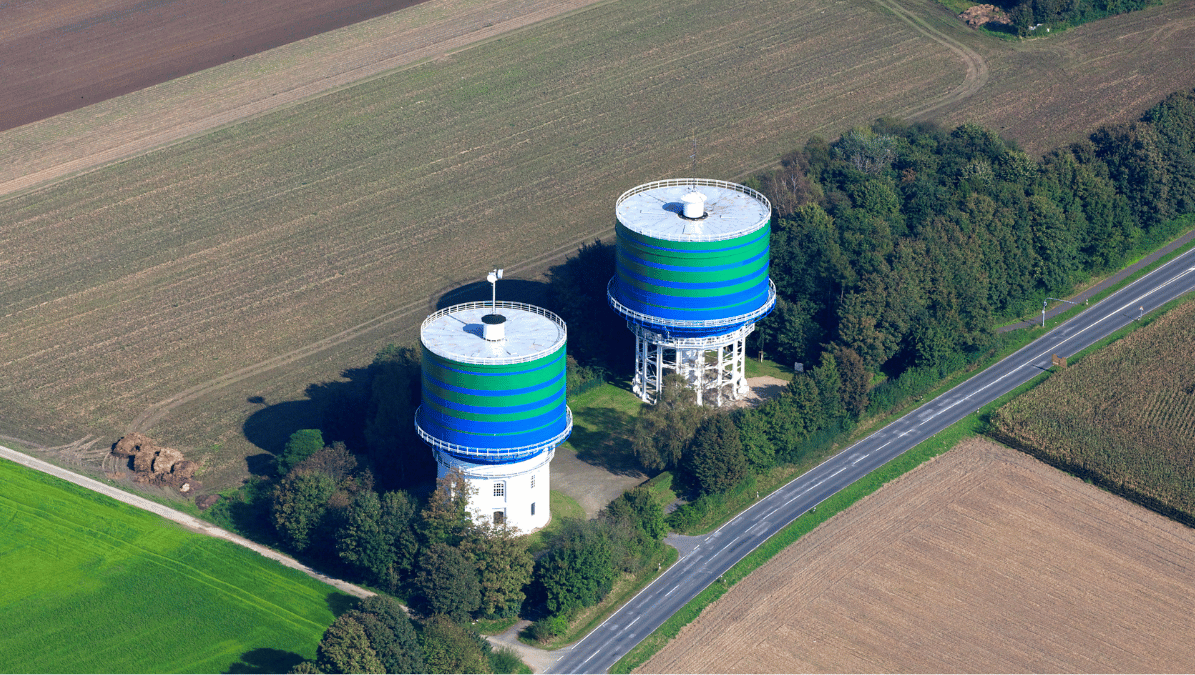 Historische Hochbehälter in Herten