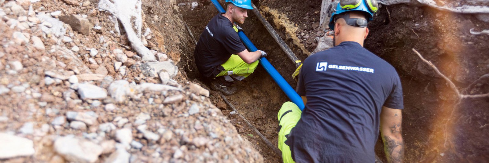 Unsere Leistungen für Ihr Trinkwasser: Arbeit und Infrastruktur