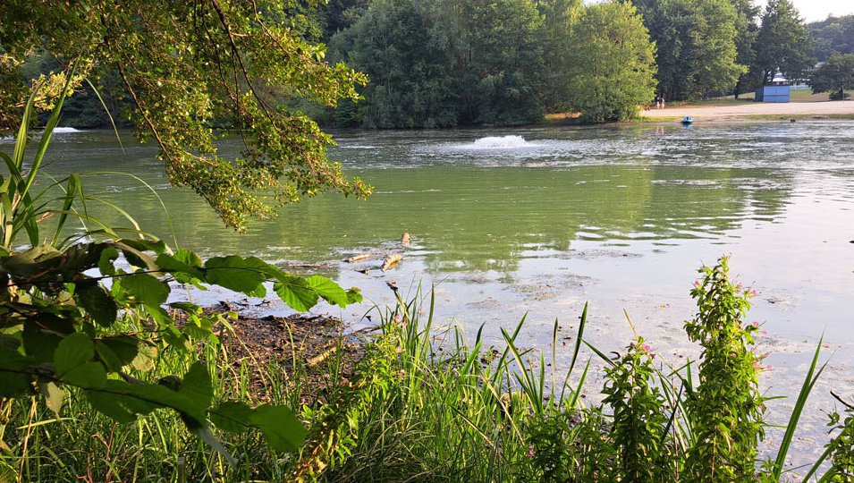 Alle Belüfter in und auf der Zwischenstever laufen!