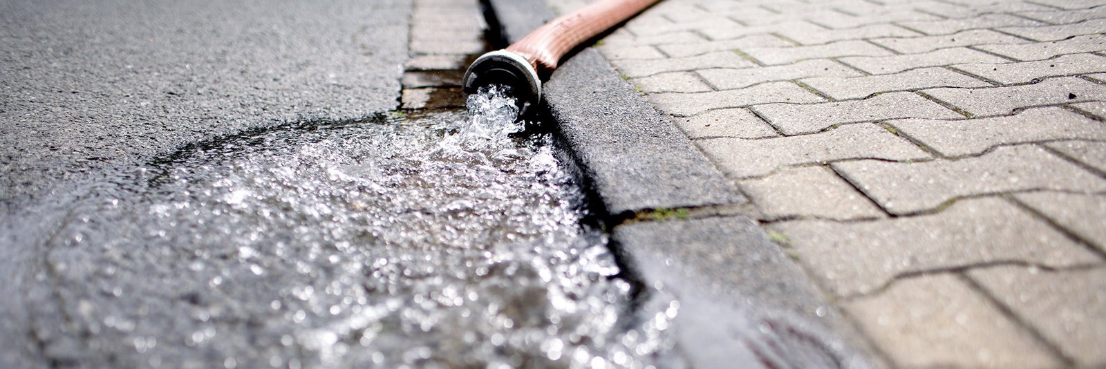 Spülung des Trinkwassernetzes