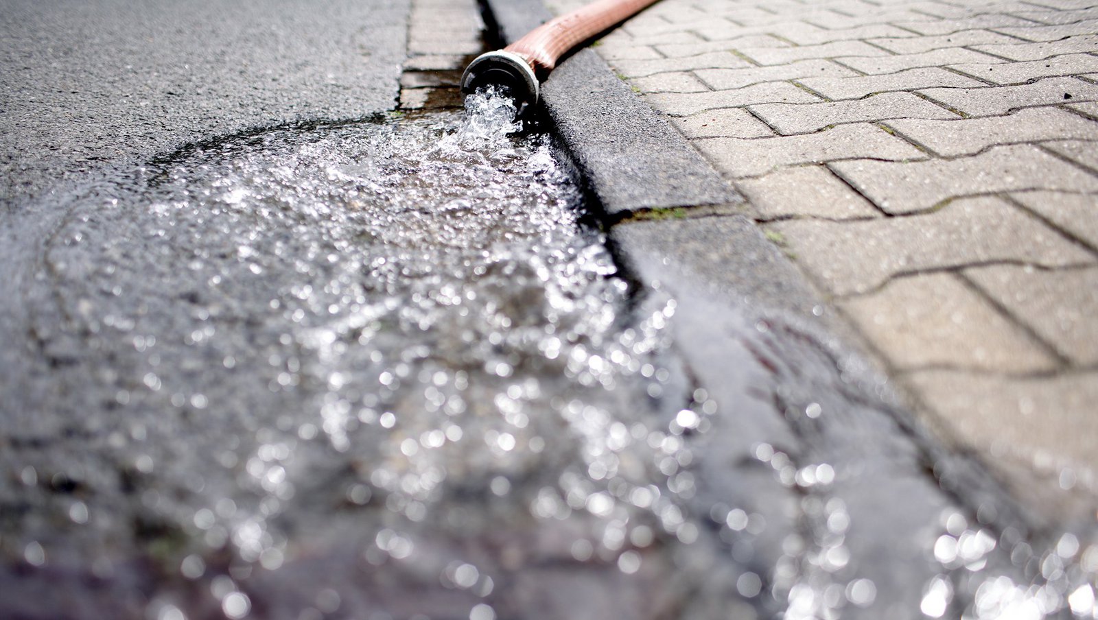 Spülung des Trinkwassernetzes