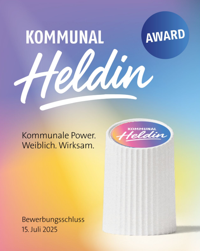 Kommunalheldinnen gesucht: Neuer Preis der Zeitung für kommunale Wirtschaft (ZfK) und Gelsenwasser 